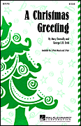 Christmas Greeting Two-Part choral sheet music cover